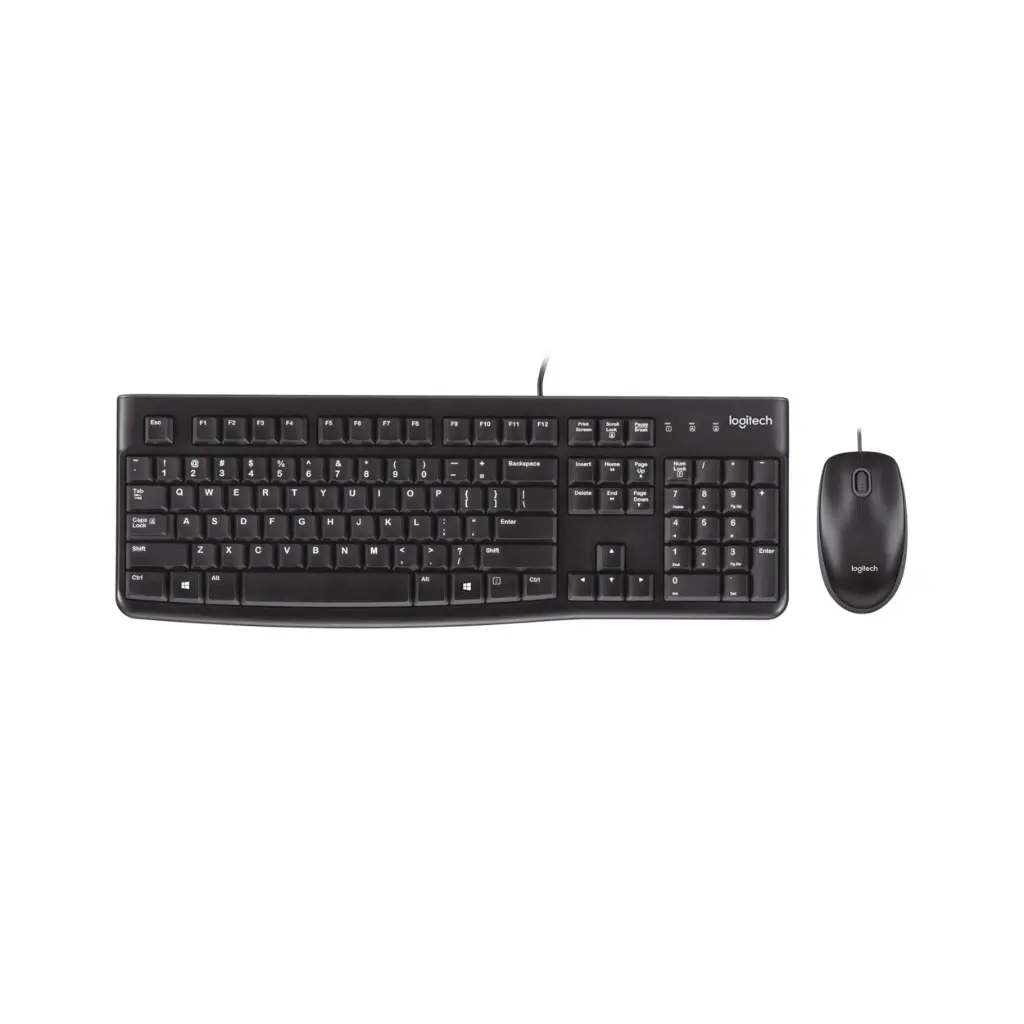 Kit de Teclado y Mouse USB Logitech MK120 920-004428 Español