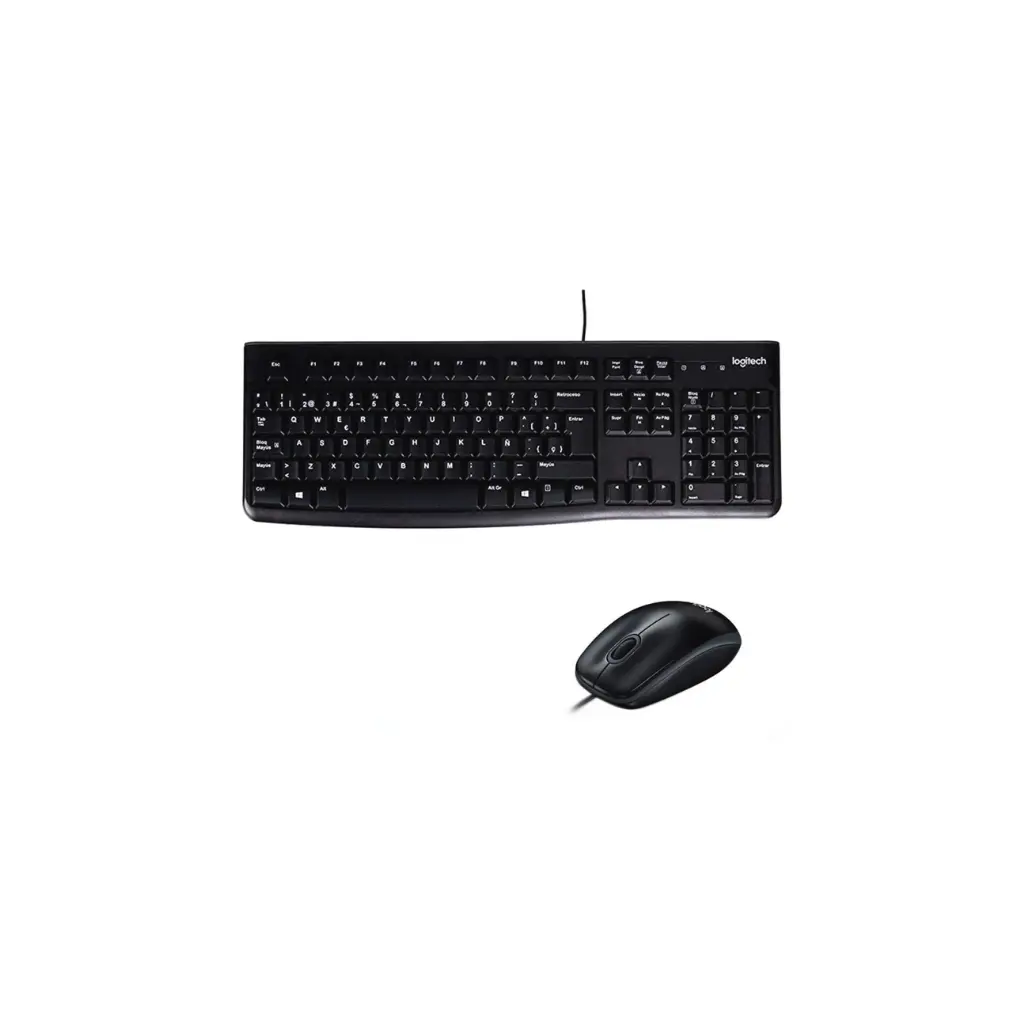 Kit de Teclado y Mouse USB Logitech MK120 920-004428 Español