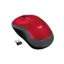 Mouse Inalambrico Logitech M185 Rojo 910-003635