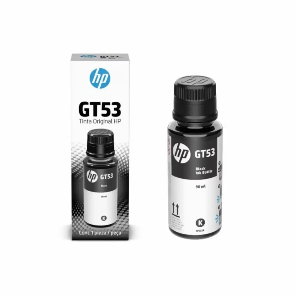 Bote de Tinta HP GT53 Ink Tank 415 515 530 Negro 1VV22AL