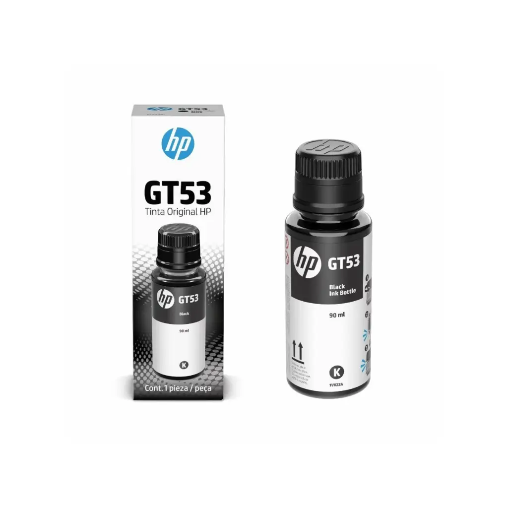 Bote de Tinta HP GT53 Ink Tank 415 515 530 Negro 1VV22AL