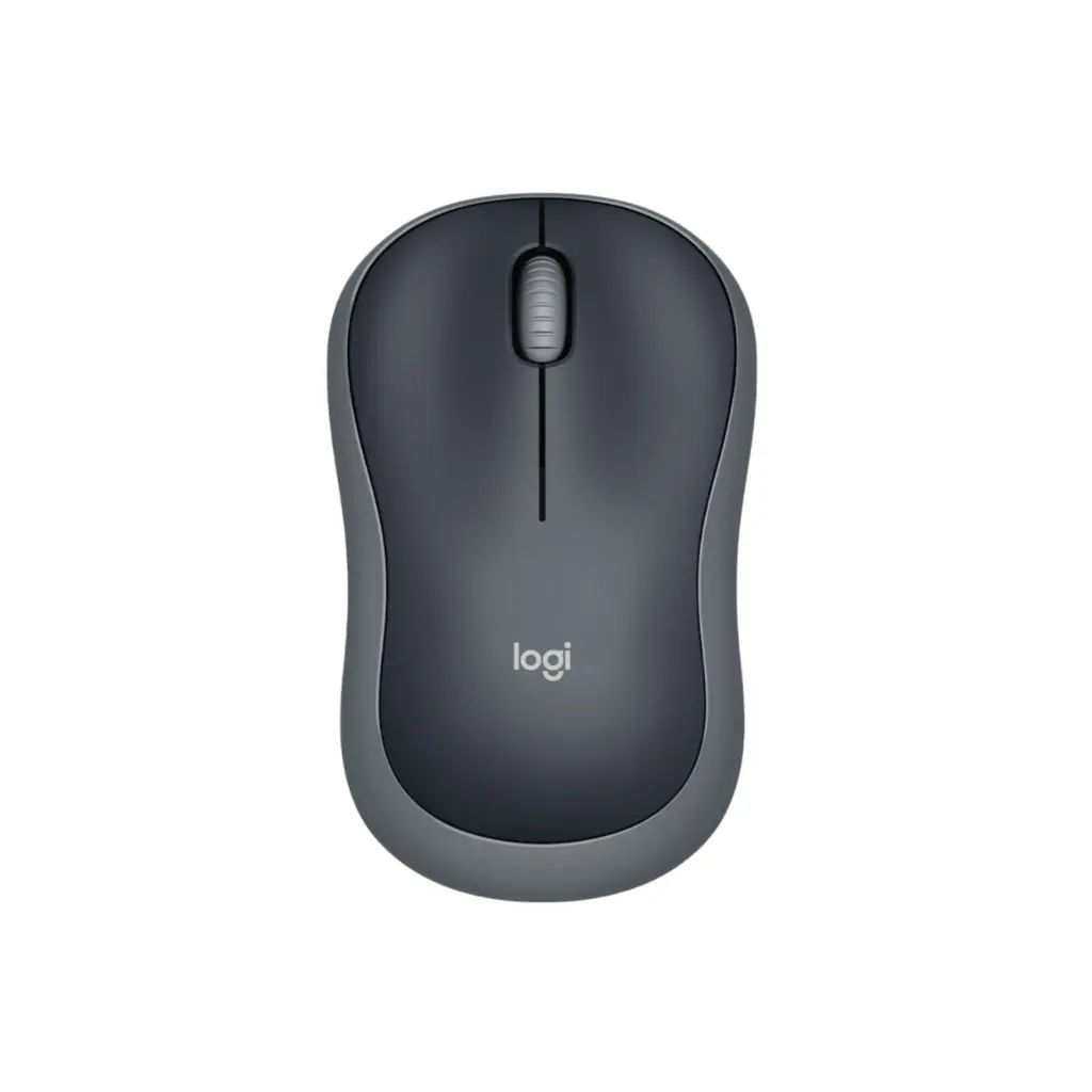 Mouse Inalambrico Logitech M185 Negro/Gris 910-002225