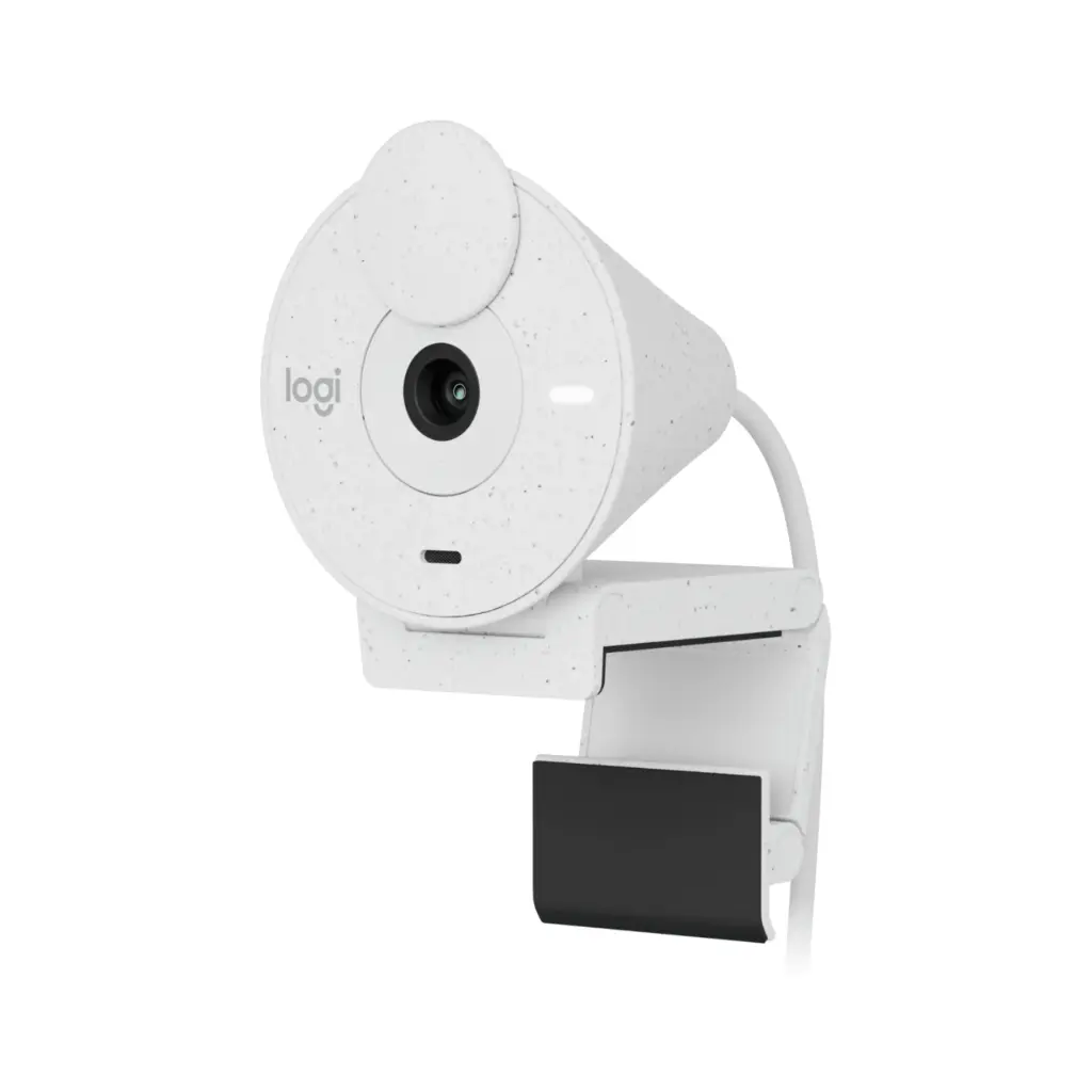 Camara Web Logitech BRIO 300 HD 1080p/30 FPS 960-001440 Blanco