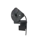Camara Web USB-C Logitech BRIO 300 HD 1080p/30 FPS 960-001413 Negro