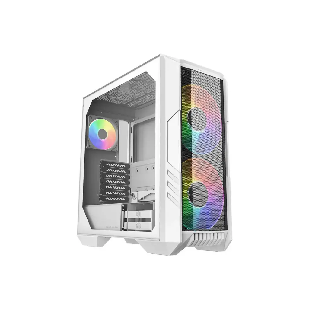 Case P/Computadora Cooler Master HAF 500 White H500-WGNN-S00 Sin Fuente