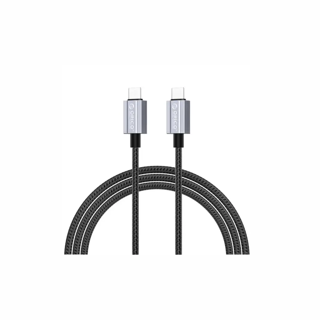 Cable USB-C a USB-C 2 Metro Orico GQA100-20-BK-BP PD100W