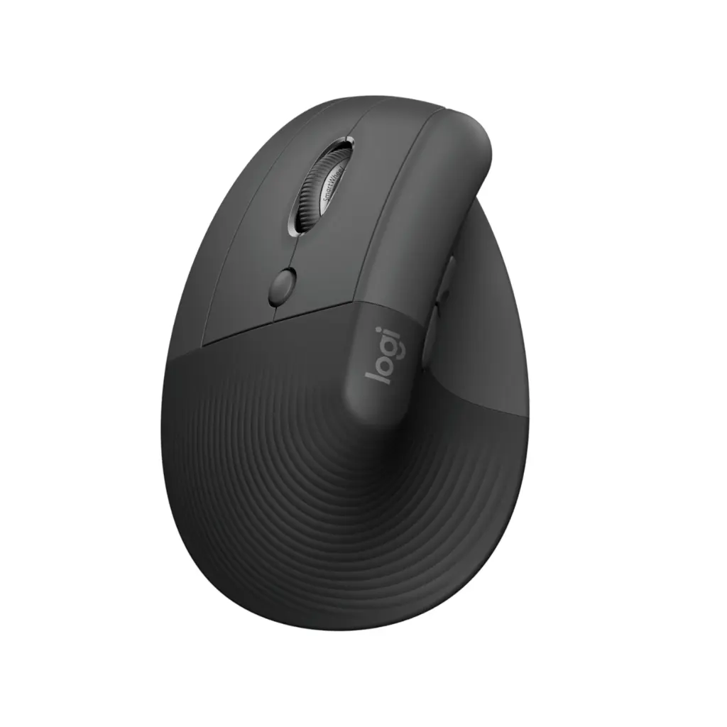 Mouse Inalambrico Vertical Logitech Lift ‎910-006467 Negro Izquierdo 