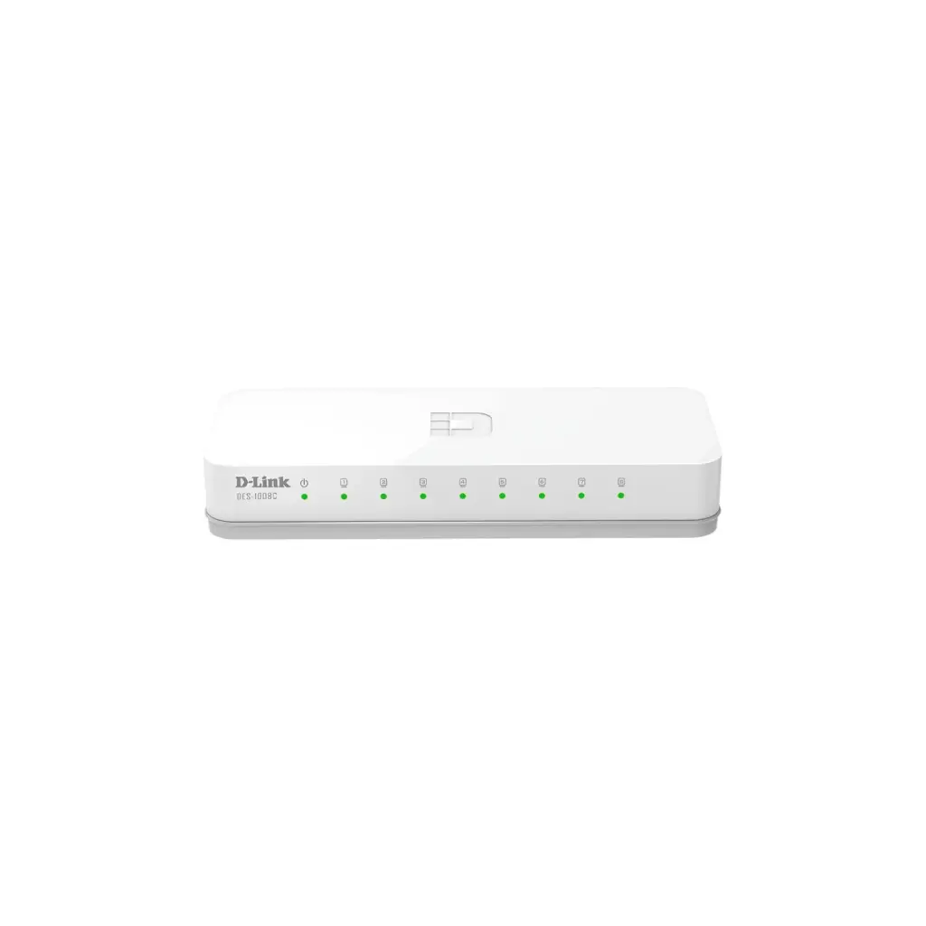 Switch de 8 Puertos DLink DES-1008C 10/100