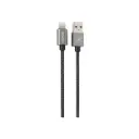Cable USB a Lightning Aspor A132L 2M Negro
