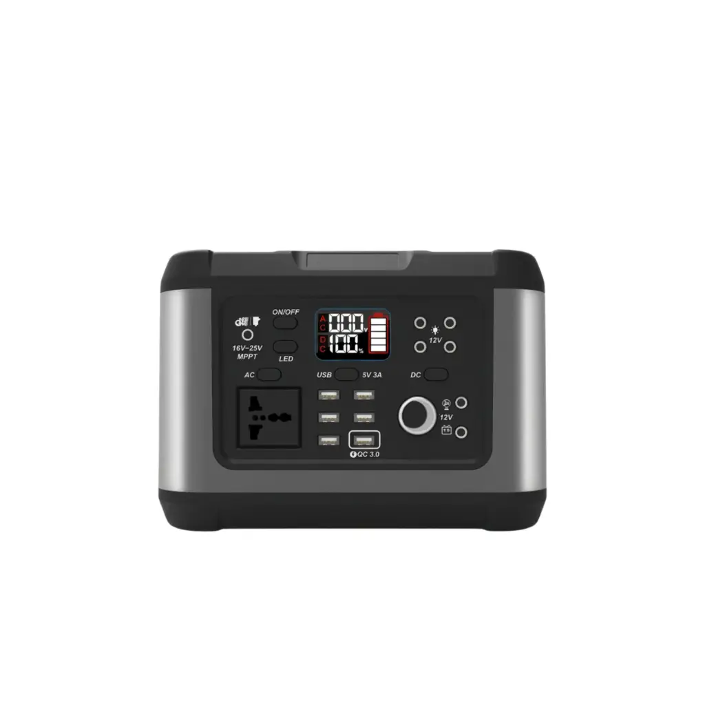Inversor Portátil 500w con panel Solar GD-8002 GD-PLUS LIQUIDACION
