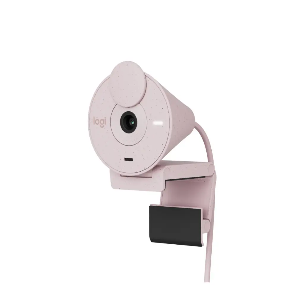Camara Web Logitech BRIO 300 HD 1080p/30 FPS 960-001446 Rosada