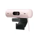 Camara Web Logitech BRIO 500 HD 1080p/30 FPS 960-001418 Rosado