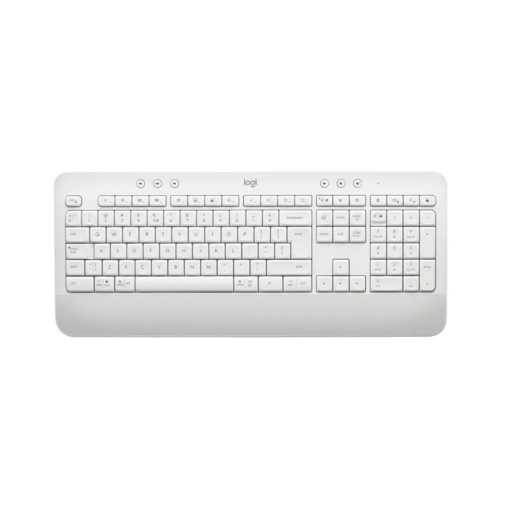 Teclado Inalámbrico/Bluetooth Logitech Signature K650 Español Blanco 920-010964