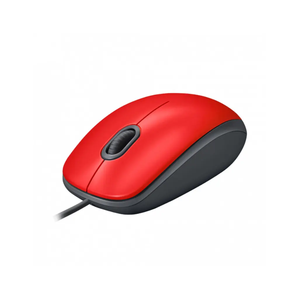 Mouse USB Logitech M110 SILENT 910-006755 Rojo
