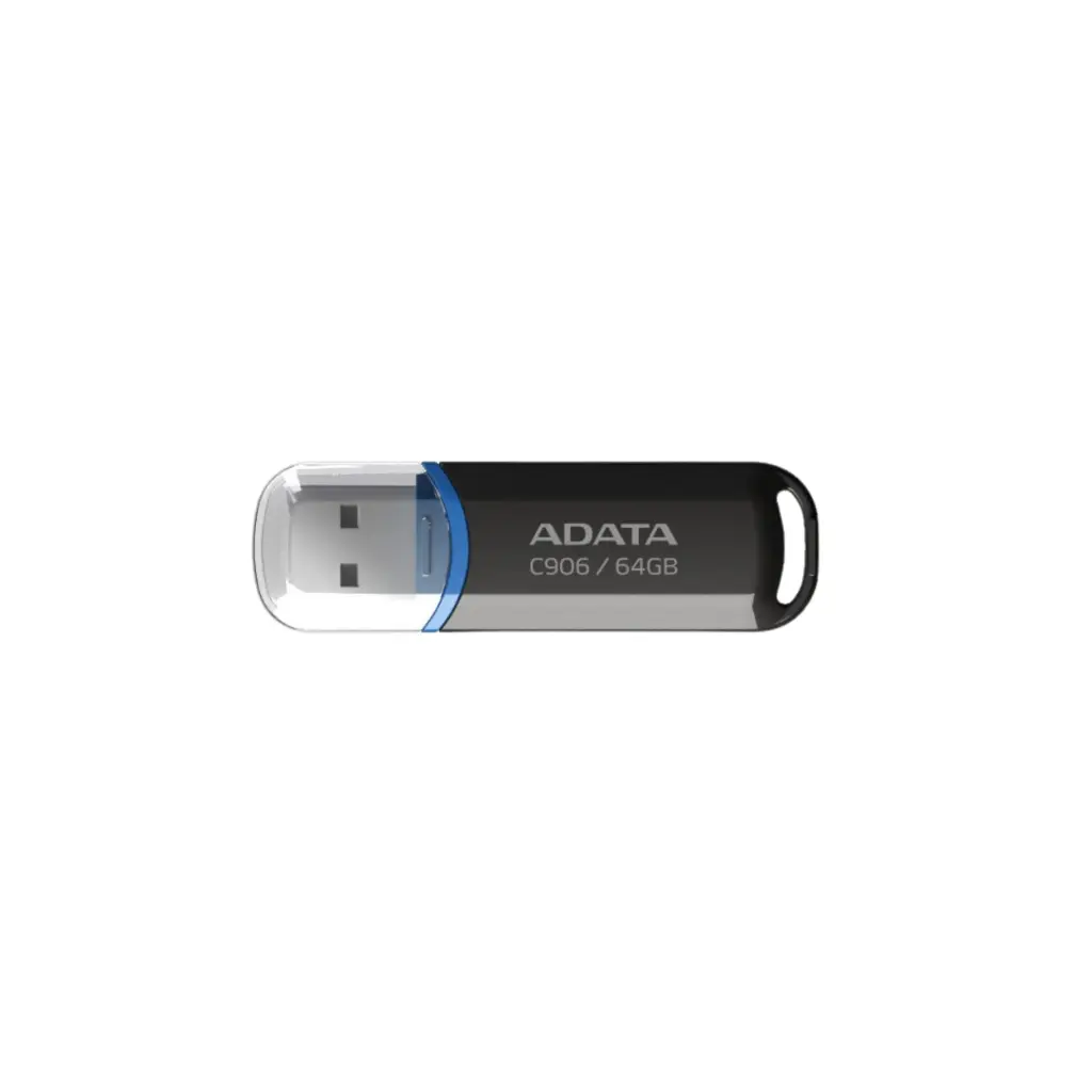 Memoria USB 64GB 2.0 Adata AC906-64G-RBK Negro