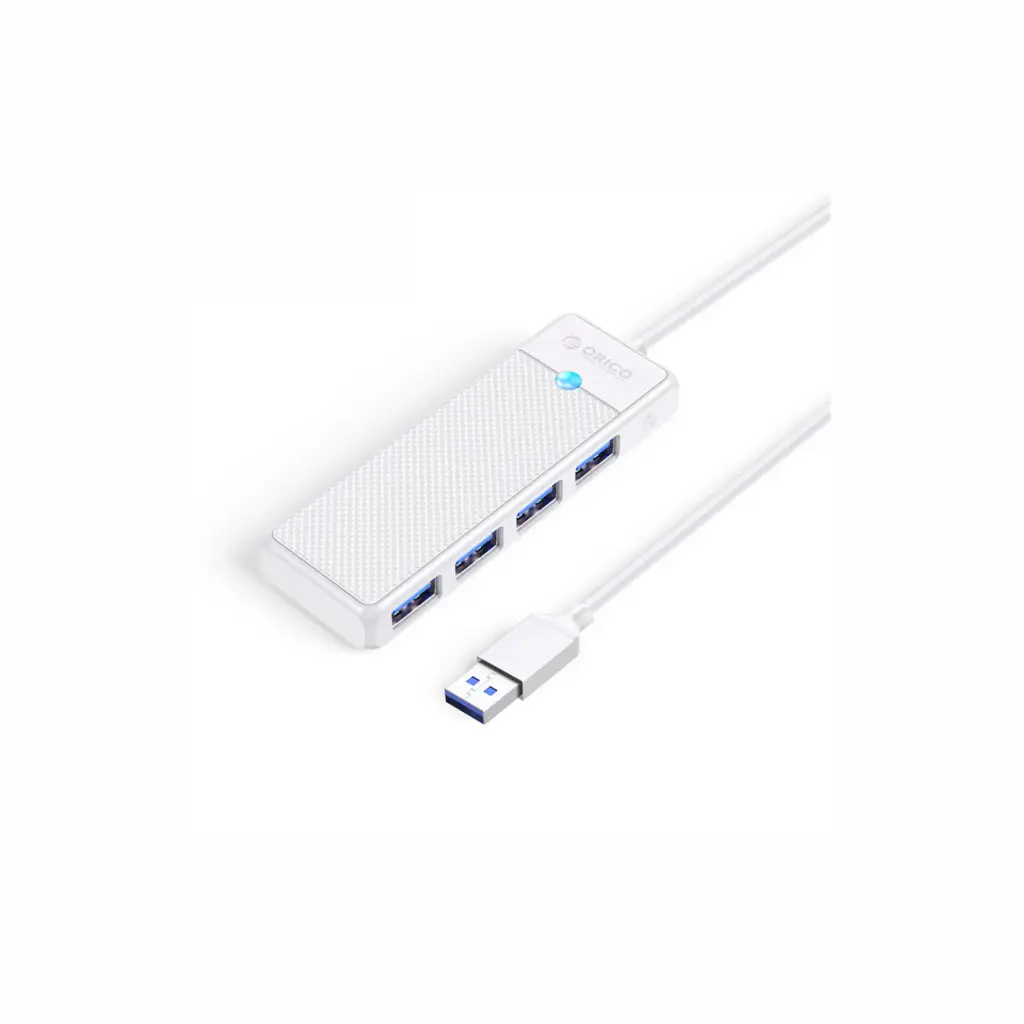 HUB USB 3.0 4 in 1 Orico PAPW4A-U3-015-WH-EP White