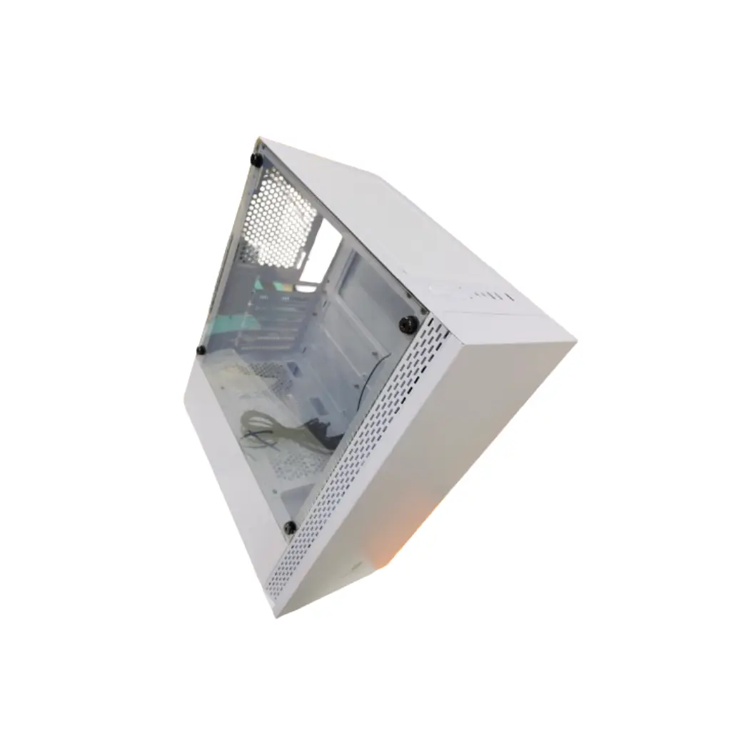 Case P/Computadora GAMEKM Armor Sin Fuente / No Ventiladora Blanco