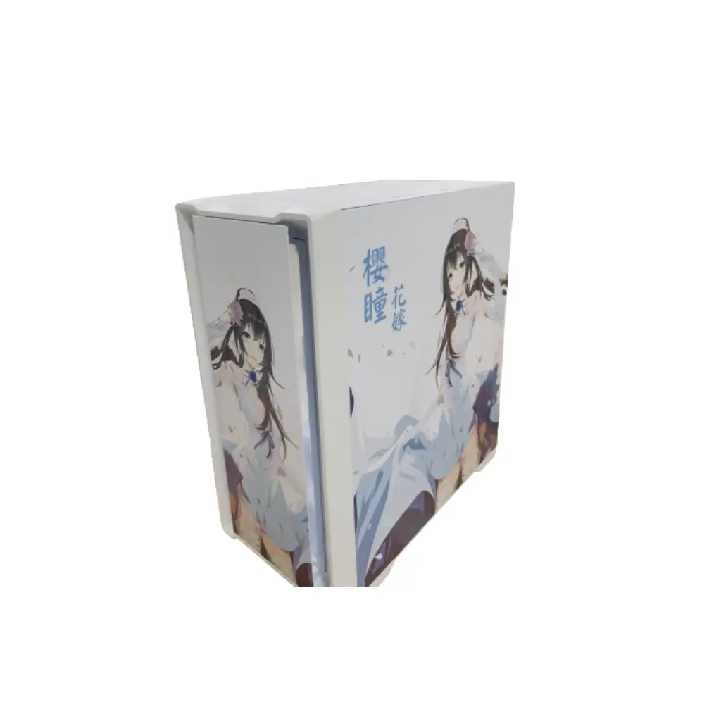 Case P/Computadora WJCoolman DT M2 Plus SAKE HITOMI Sin Fuente / No Ventiladora Blanco LIQUIDACION 