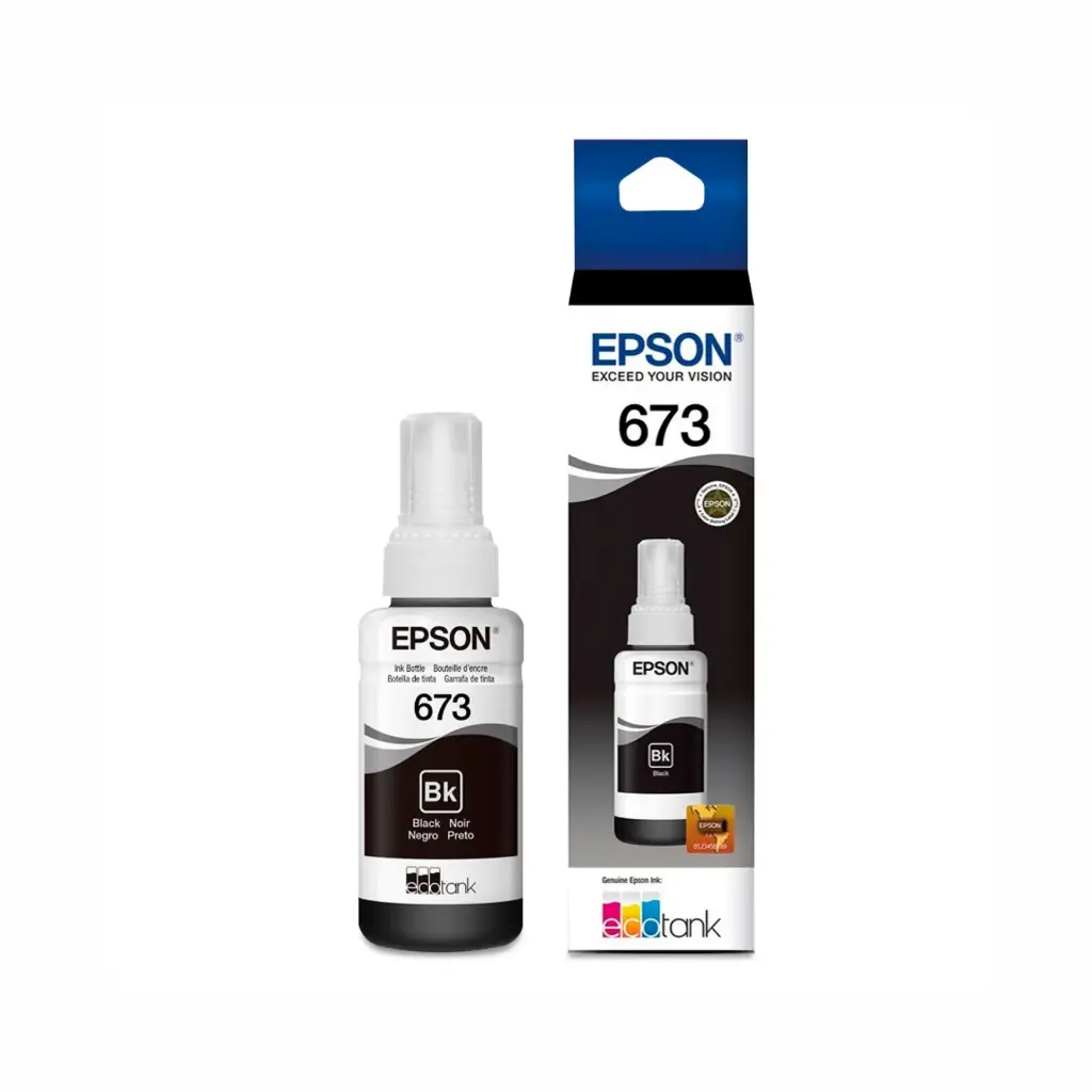 Bote de Tinta Epson Negro T673120