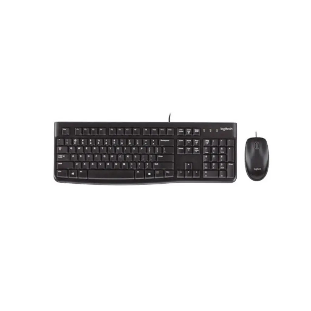 Kit de Teclado y Mouse USB Logitech MK120 920-002565 Ingles