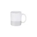 Sub/Taza de Ceramica para Sublimacion Spectra Silver 11oz/330ml Brillantina Inferior SP11GT-3-S