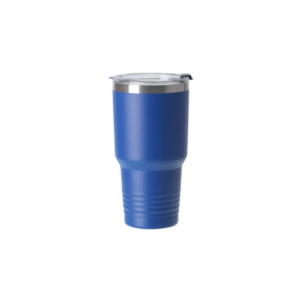 Vaso Spectra Acero Inoxidable Royal Azul 30oz/900ml Tapa Transparente para grabado Laser SP103PS-900RBL