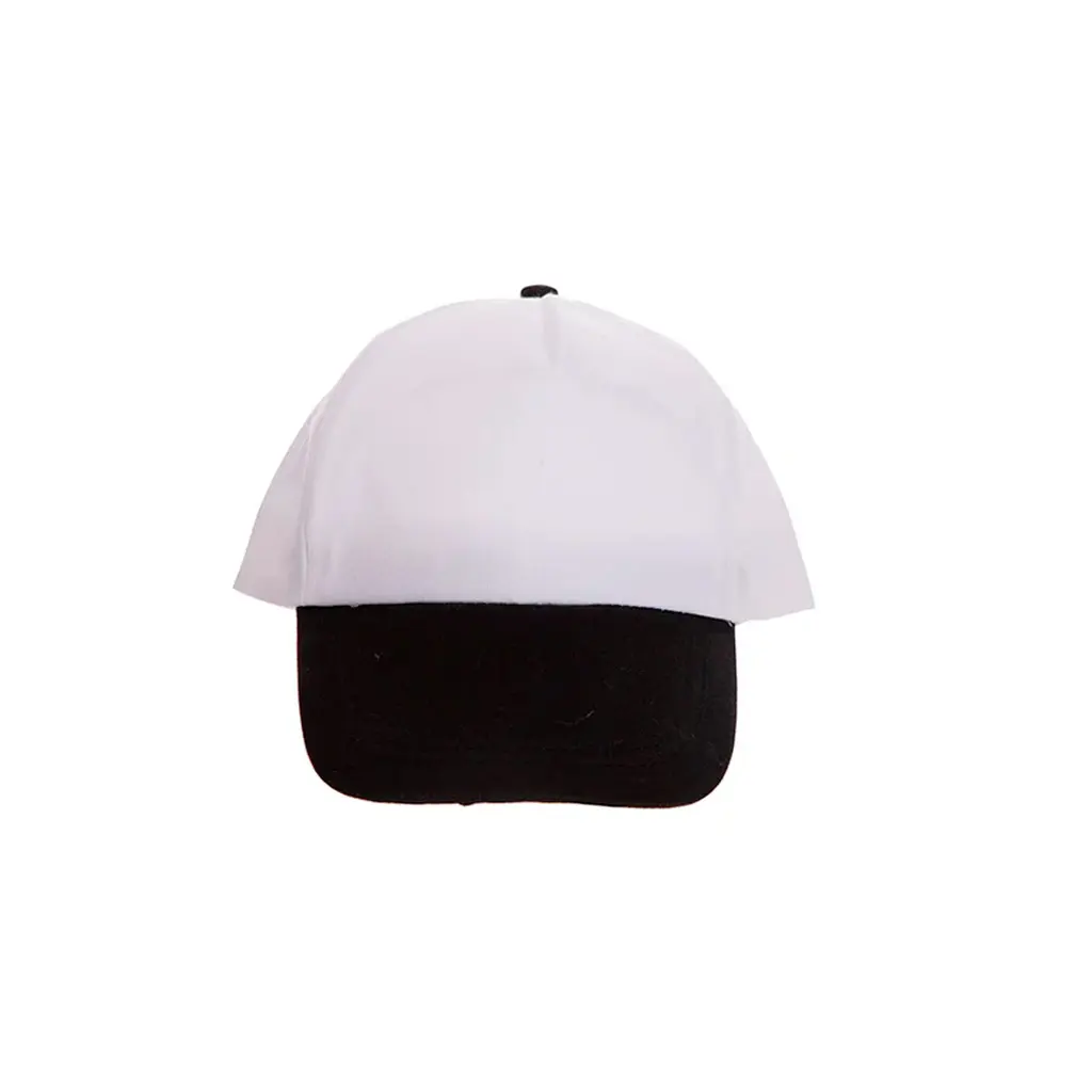 Sub/ Gorra para Sublimacion Blanca/Negro SP01-PBK