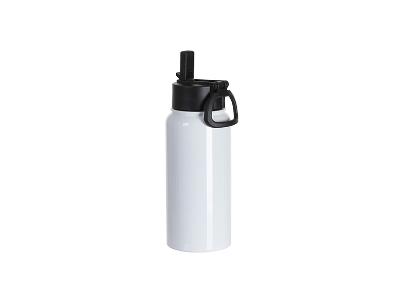 Sub/Bote para Sublimacion Spectra Blanco Acero Inoxidable 25oz/750ml + Tapa Sport SP119W-750
