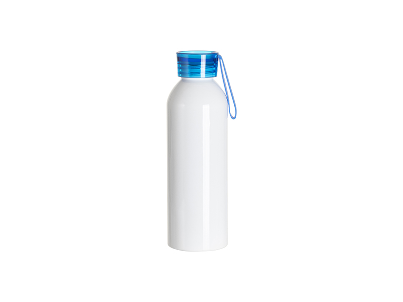 Sub/Bote para Sublimacion Spectra Blanco 25oz/750ml + Tapon Azul SPH11W-750BL
