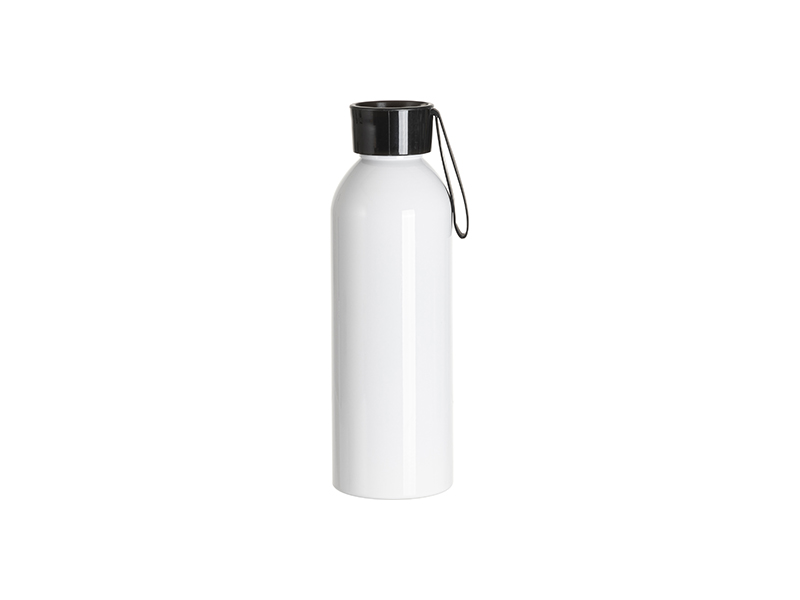 Sub/Bote para Sublimacion Spectra Blanco 25oz/750ml + Tapon Negro SPH11W-750BK