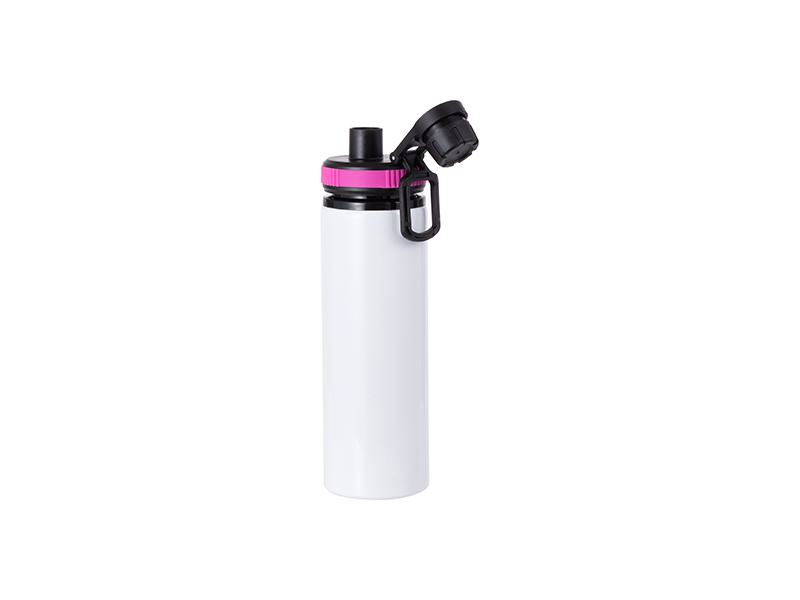 Sub/Bote para Sublimacion Spectra Blanco 28oz/850ml Sport Tapa Rosado SPH10W-850MG
