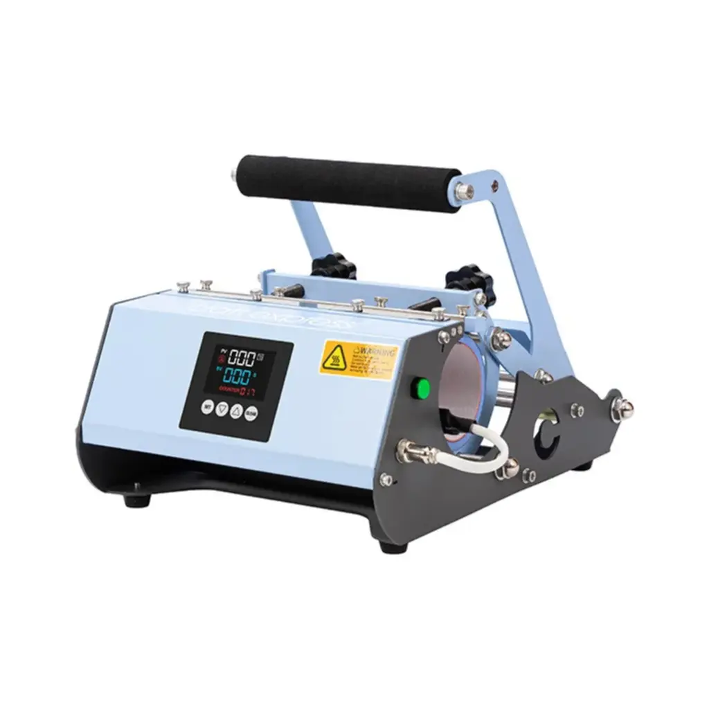 Maquina de Sublimacion Craft Express Elite Pro Blue Compatible Tamaños Taza 11oz/15oz/20oz/30oz SP-MP270PLB