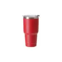 Vaso Spectra Acero Inoxidable Rojo 30oz/900ml Tapa Transparente para grabado láser SP103PS-900RD