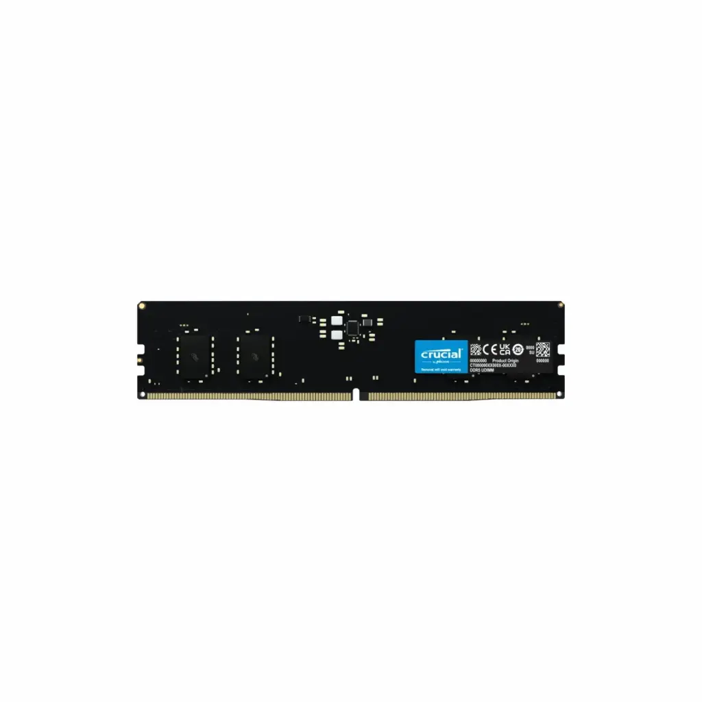 Desktop 8GB DDR5 4800MHz. Crucial CT8G48C40U5