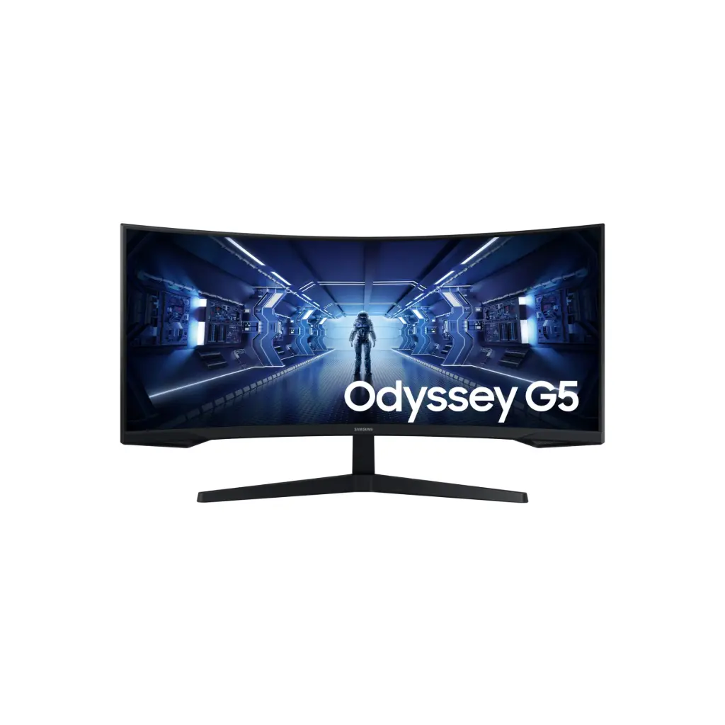 Monitor LED 34 Samsung Odyssey G5 HDMI 4K 165Hz 1ms Curvo LC34G55TWWNXZA