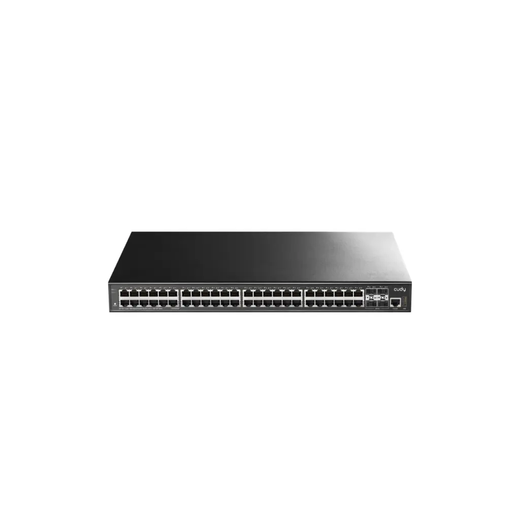 Switch de 48 Puertos L3 Cudy GS5048S4 100/1000 Gigabit  + 4 Gigabit SFP Ports + 1Console RJ45