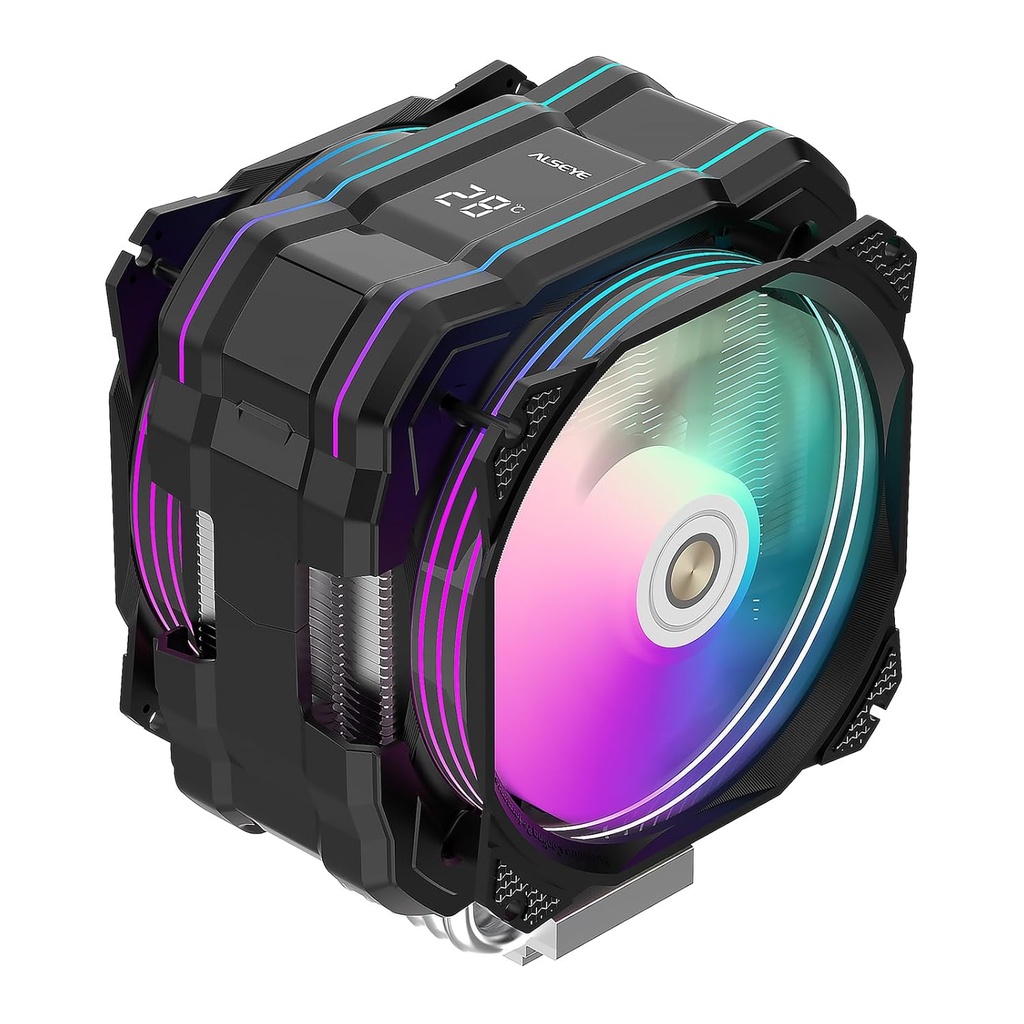 Ventiladora PC AlseyeMAX M120D-PLUS II BK ARGB Negro