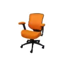 Silla para Oficina Semi Ejecutiva Bruno LB-8810 Naranja