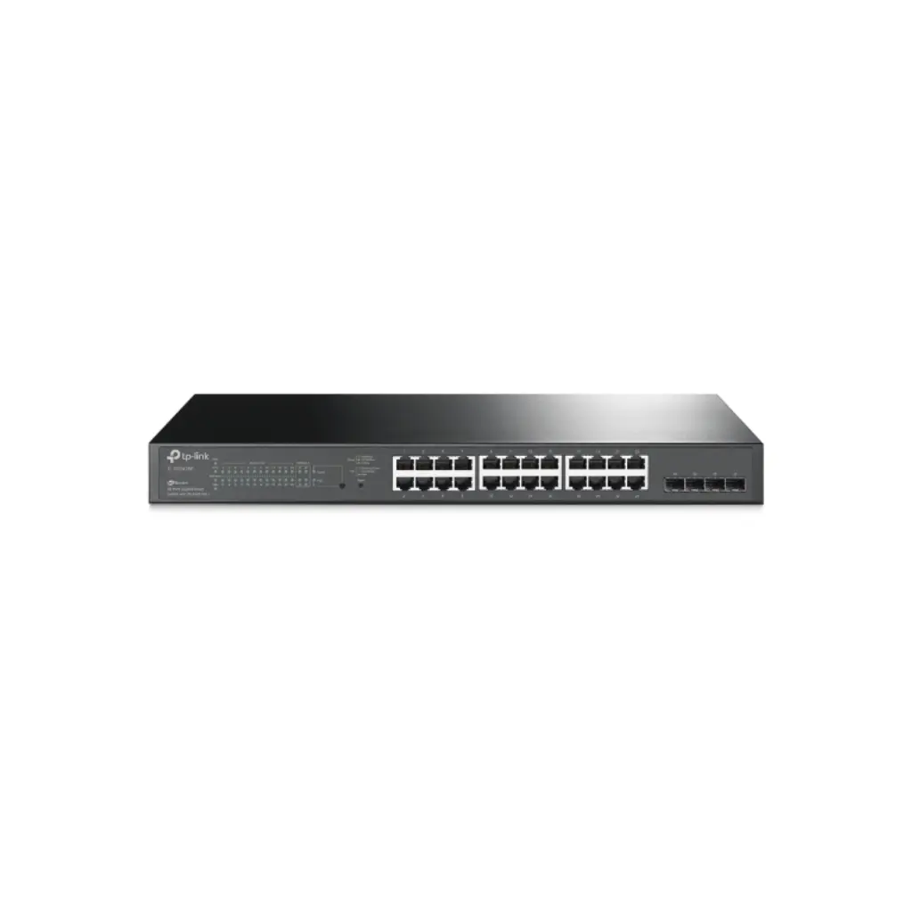 Switch de 24 Puertos Gigabit Smart con 24P POE+ 2 SFP + 2 Gigabit Max 250W TPLINK TL-SG1428PE