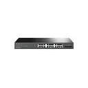 Switch de 24 Puertos Gigabit Smart con 24P POE+ 2 SFP + 2 Gigabit Max 250W TPLINK TL-SG1428PE