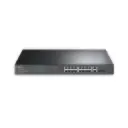 Switch de 18 Puertos Gigabit Smart con 16 Puertos POE+ 2SFP Max 250W +SFP SLOT TPLINK TL-SG1218MPE