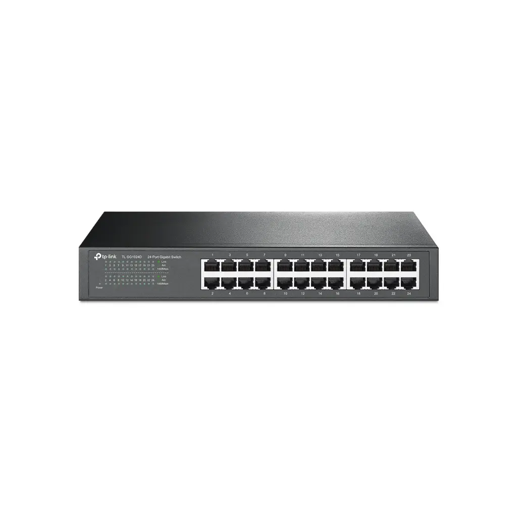 Switch de 24 Puertos TPLINK TL-SF1024D Rackeable/Desktop 10/100M