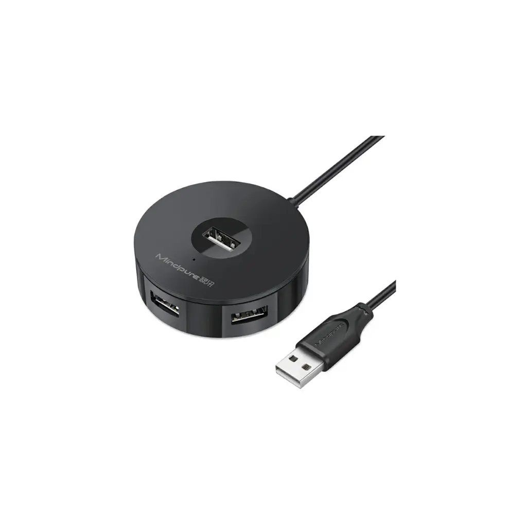 HUB USB 2.0 4 Puertos Mindpure LX10429