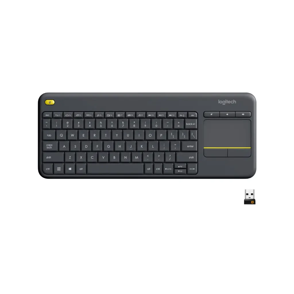 Teclado Inalambrico Logitech K400 Plus con Touchpad 920-007119 Ingles