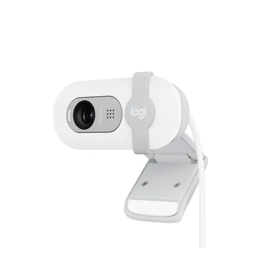 Camara Web Logitech BRIO 100 Full HD 960-001615 Blanco