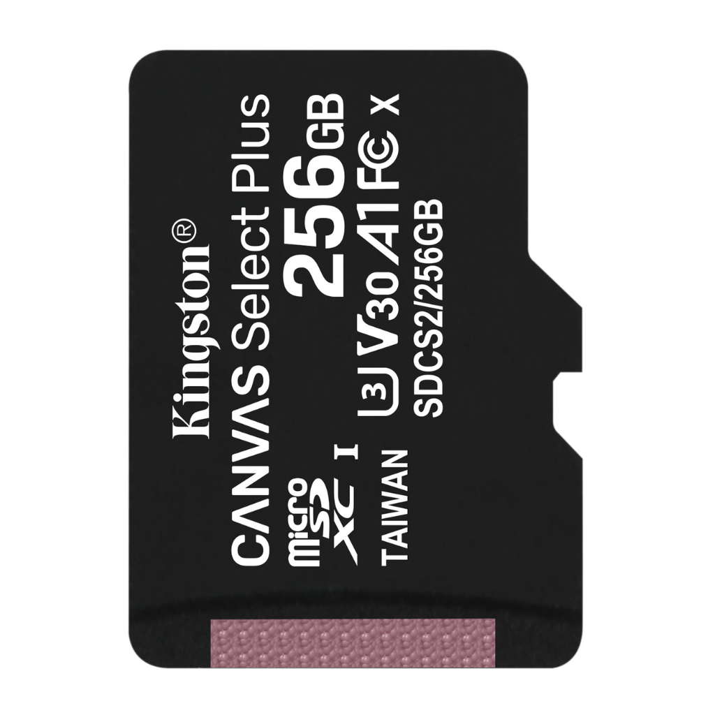 Memoria Micro SD 256GB Kingston Canvas SDCS2/256GB