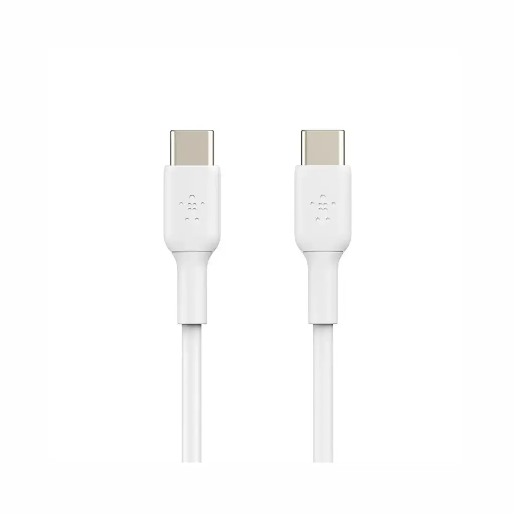Cable USB-C a USB-C Belkin CAB003bt1MWH 1M Blanco
