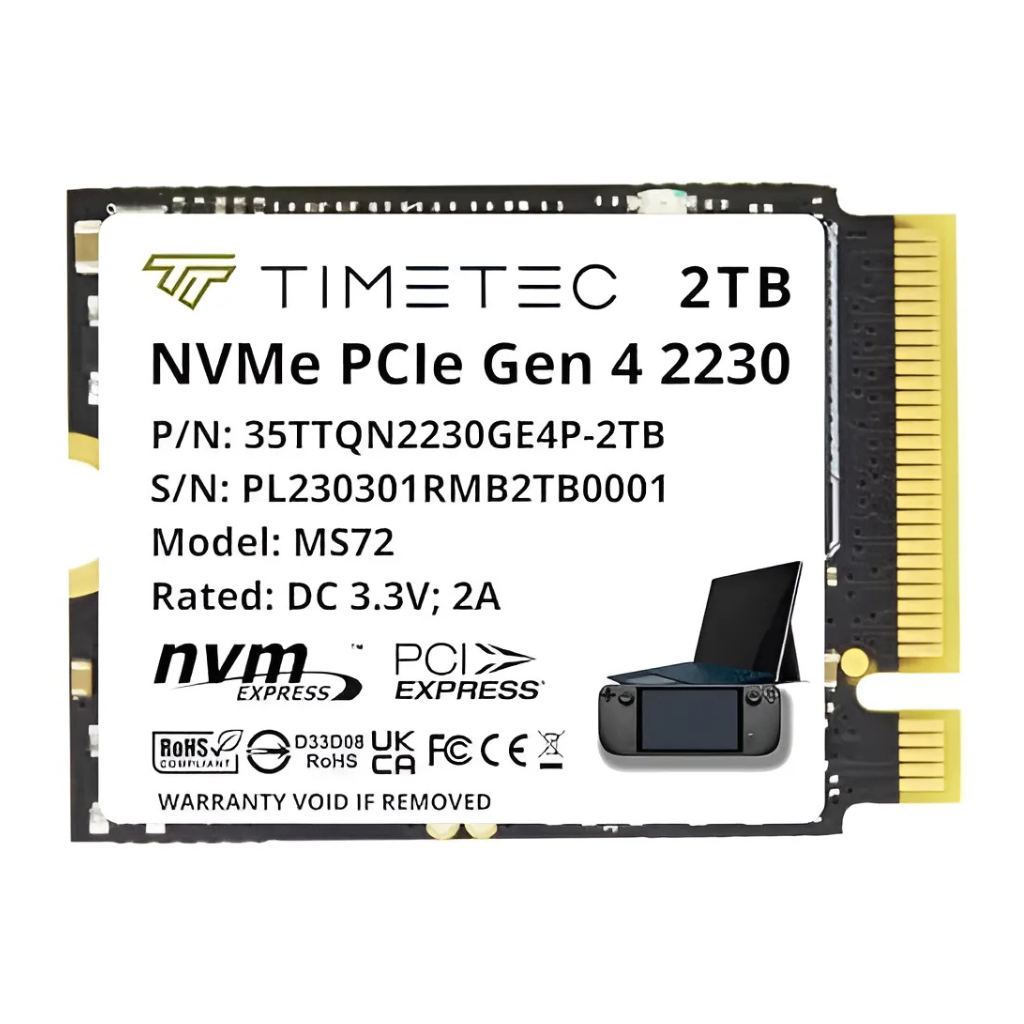 SSD M.2 2230 2TB Gen 4 Timetec MS72 35TTQN2230GE4P-2TB