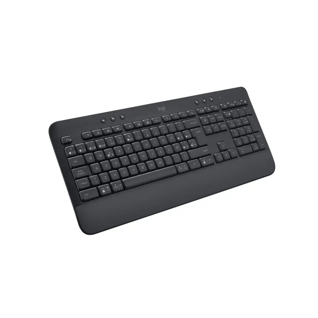 Teclado Inalámbrico / Bluetooth Logitech K650 920-010908 Ingles Negro
