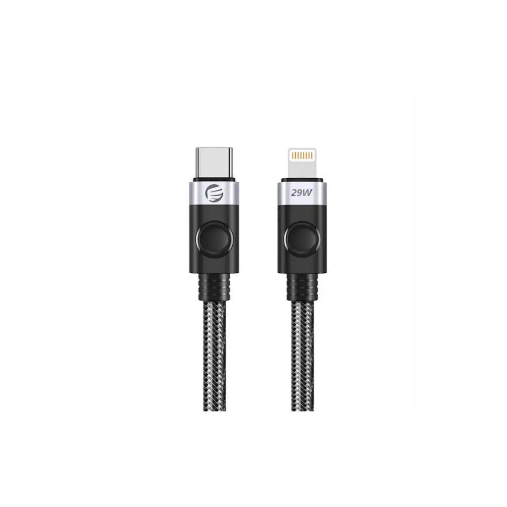 Cable USB-C a Lightning 2 Metro Orico C2L-20-BK-BP 29W